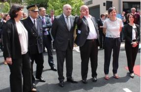 Jean-Michel BAYLET, ministre de l’aménagement du territoire a effectué une visite en Lozère 