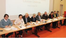 Signature à Florac de l'accord-cadre du contrat de ruralité Causses et Cévennes 