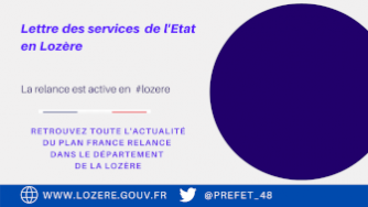 Lettre des services de l’État en Lozère, spéciale France Relance 