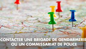 Mise en service de formulaires contact  Police Nationale – Gendarmerie Nationale  